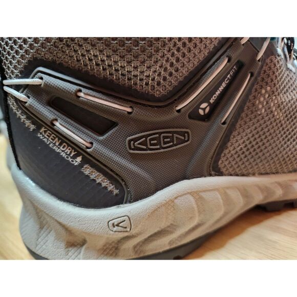 Keen Nxis Evo Mid Waterproof | Women's size 9 Magnet / Ipanema - Picture 6 of 13